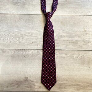 Red and blue FORSYTH Men's Tie